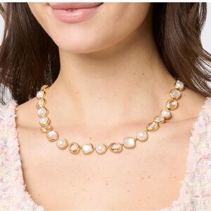 Julie Vos Kaleidoscope Tennis Necklace